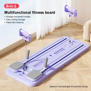Multifunctional Abdominal Fitness Board, Four-in-one Fitness Board, Foldableable Pilates Board, Abdo