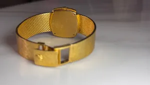 ساعه ذهب وفصوص الماس