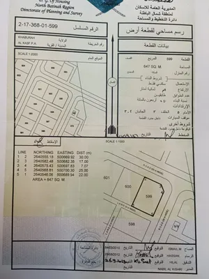 ارض سكنيه منطقه القصف