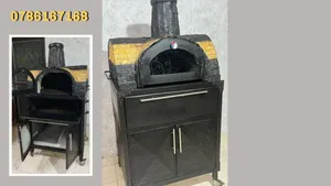فرن حجر للبيتزا والمعجنات يعمل على الغاز قياس عرض 80 عمق 75 للمنازل ويصلح لمحلات المعجنات الصغيره