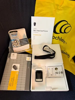 معالج الصوت Cochlear Baha 5 Power أسود