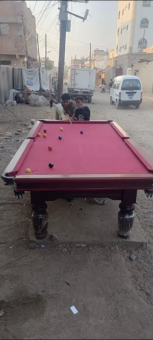 بلياردو رخام عالمي 6 ارجل نضيف جداً جداً