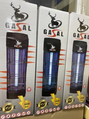 اجهزة صاعقه حشرات ناموسيات غزال 3800W الأفضل بالسوق