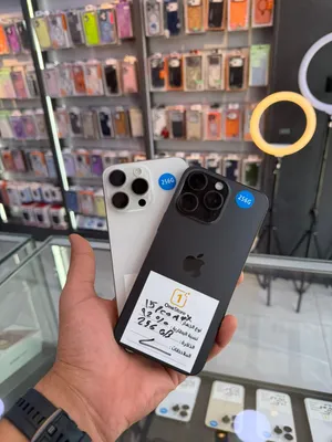 iPhone 15 pro max 256 GB used ايفون 15 برو ماكس 256 جيجا مستعمل بحاله الوكاله كفاله 12 شهر 91 بطار