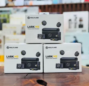 مايك لاسلكي احترافي مزدوج لصنّاع المحتوى LARK M2