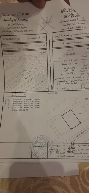 للبيع ارض ف البليده الغرب بجانبها منازل وبأر ماء