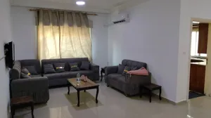 شقه مفروشه للايجار في المدينه الرياضيه طابق اول