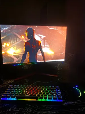 165 hz Monitor+ keyboard+ mouse