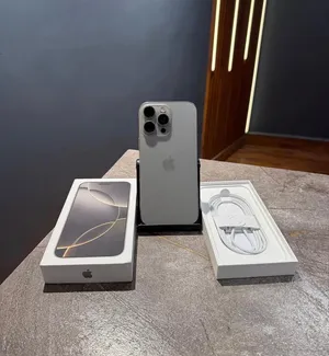 Natural titanium iPhone 16 pro max 256 with warranty 8 months