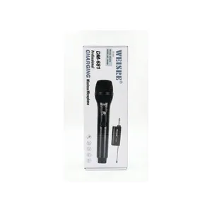 WEISRE Professional Rechargeable Wireless Microphone System DM-681