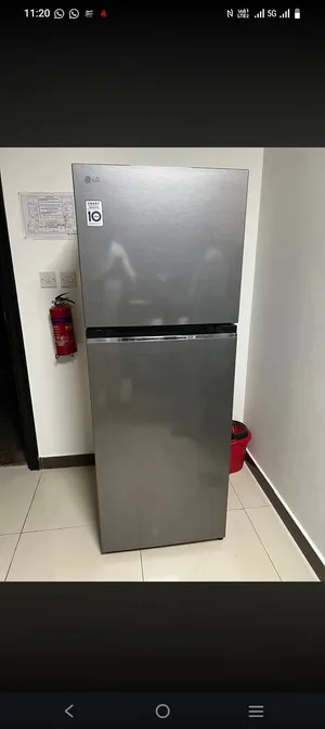 lg brand two door fridge freezar for sale