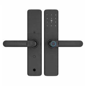 قفل باب ذكي SecuKey CD-K9 بصمة وكرت ورقم سري Tuya TTLock