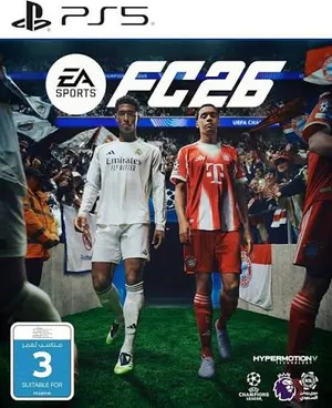 بلايستيشن 5 + ألعاب: Elden Ring - Fc26، FC25 - Spider-Man –
