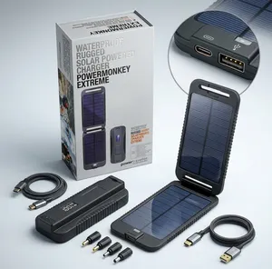 للبيع شاحن الطوارئ الشمسي الخارق Powermonkey Extreme 9000mAh - كشتات وتخييم