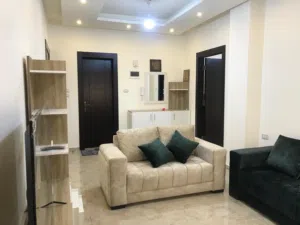 شقة راقية مفروشة للإيجار مقابل البوابة الشمالية - Modern furnished apartment for rent