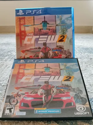 للبيع شريط the crew2 شبه جديد استعمال اسبوع واحد ومعاه غلاف ثاني