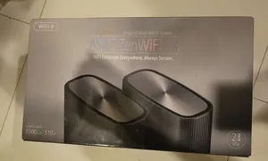 ASUS ZenWiFi AX6600 XT8 – 2‐Pack Mesh Wi‐Fi