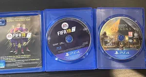 PS4 games—Call of Duty, Assassin's Creed and FIFA