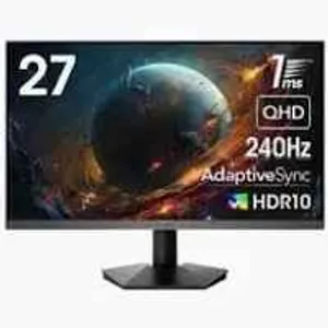 شاشة قيمنق احترافية KOORUI GN05 بحجم 27 بوصة ومعدل تحديث 240Hz