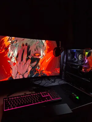 بي سي قيمنق قوي + شاشة 260Hz + ملحقات جديدة (صناديق أصلية)
