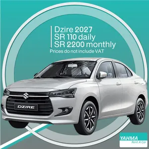 Suzuki Dzire 2027 GLX for rent in Dammam - Free delivery for monthly rental