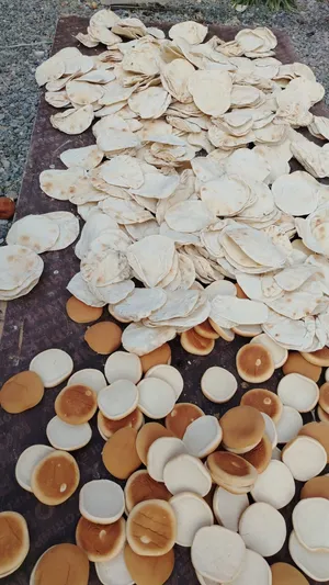 خبز علف للحيوانات