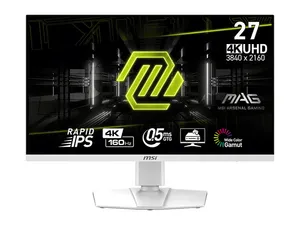 MSI MONITOR MAG 274URFW 160hz 0.5ms Rapid IPS 3840X2160-UHD-4K HDMI 2.1-White