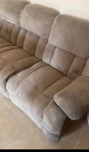 صوفا Recliner Sofa مع تسريحة غرفة نوم / Dressing Table أو Vanity Table مع مرايا وأدراج ل تواصل