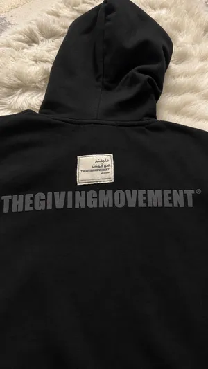 The Giving Movement Inspired Black Hoodie - Size S(Oversized fit)