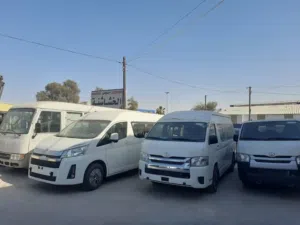 باص تويوتا هايس موديل 2024 زيرو 14 راكب