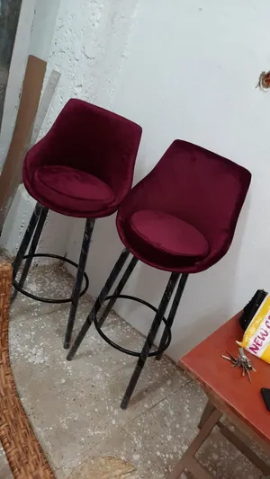 عروض كرسي بار ثابت قطيفه متوفر جميع الالوان
