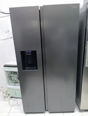Samsung Side-by-Side Refrigerator – Stainless Steel with Water & Ice Dispenser