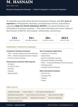 Non Immigrant and Immigrant Services