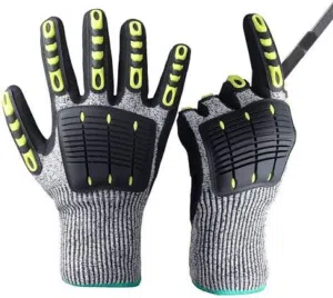 saftey gloves use   for oil, gas and construction projects