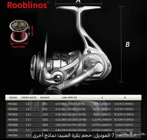 مكينه صيد من شركه Rooblinos مقاس 2000 ولا مره استخدمت
