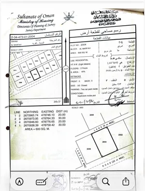 أرض سكنية بـصحم