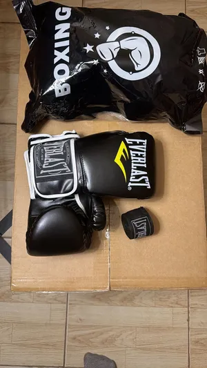 كفوف بوكسينغ boxing جديد مع رباطّات