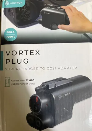 Vortex Plug CCS1 EV Tesla Supercharger Adapter 500A 1,000V