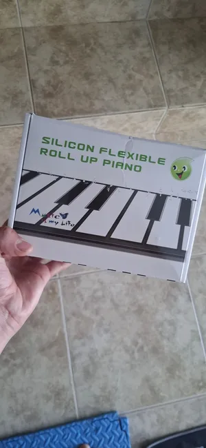بيانو سيليكون (Silicon Flexible Roll Piano