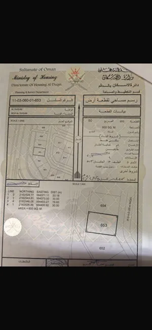 سكنية مخطط 60 الدقـــم