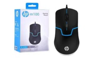 ماوس كمبيوتر نوع HP اصلي HP M100 Wired Gaming Optical Mouse Black