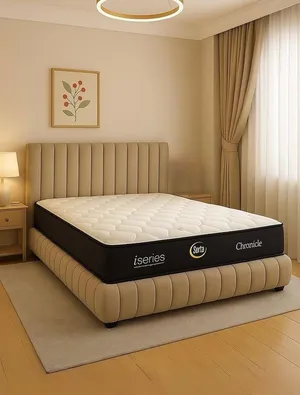 سرير شخصين مقاس 200*180 دوشق اسبيرنج 25 سم