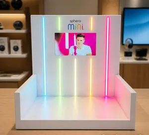 عارضة عرض أصلية Sphero Mini مع شاشة وإضاءة LED