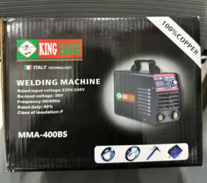 مكينة لحام كهربائية MMA400-BS من شركة KING EAGLE تقنية وتصميم إيطالي