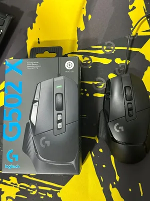 ماوس لوجيتك g502 X الاحترافي تم استخدامه ( 2 يوم فقط ) نضافه ممتازه يعتبر جديد 100/100