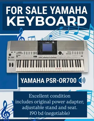 Yamaha Keyboard Piano PSR OR700