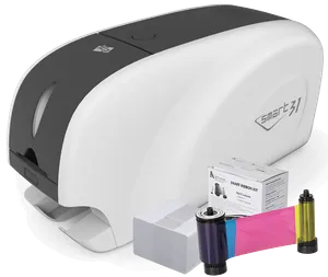 طابعة الكروت البلاستيكية SMART id card printer