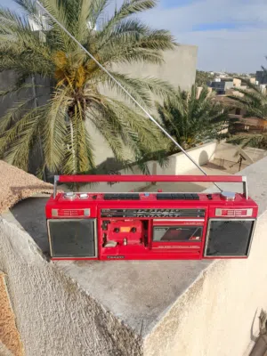 راديو ومسجل ياباني اصلي