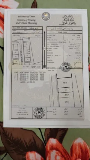 Residential Land for Sale in Al Batinah Barka