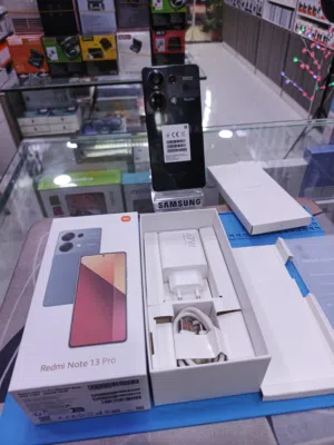 مشغل ايام Not 13 pro 256g 16ram كامل اغراضو والكرتونه